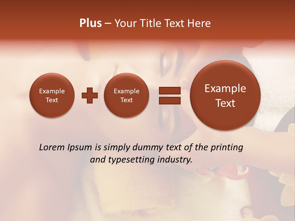 Face Relax Cleansing PowerPoint Template