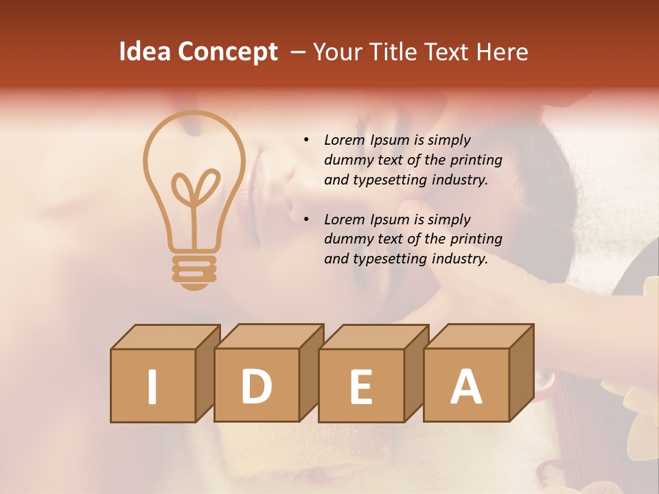 Face Relax Cleansing PowerPoint Template