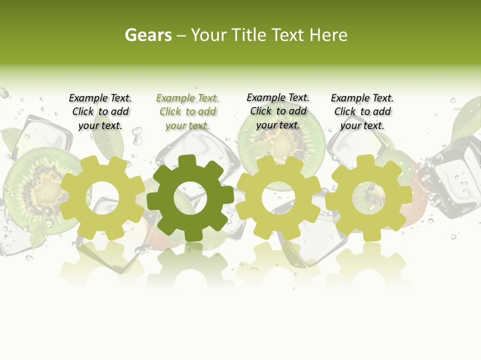 Freshness Object White PowerPoint Template