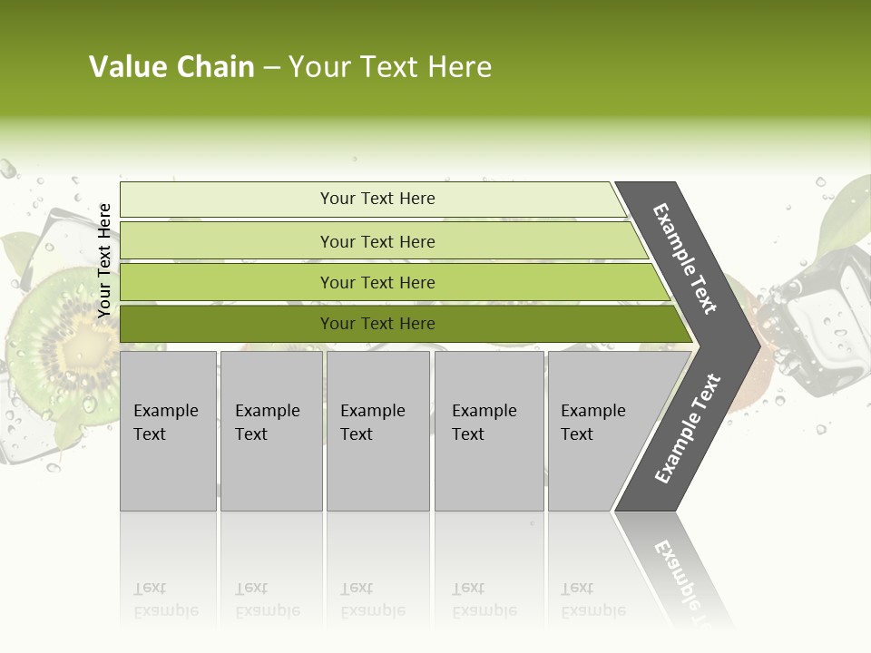 Freshness Object White PowerPoint Template