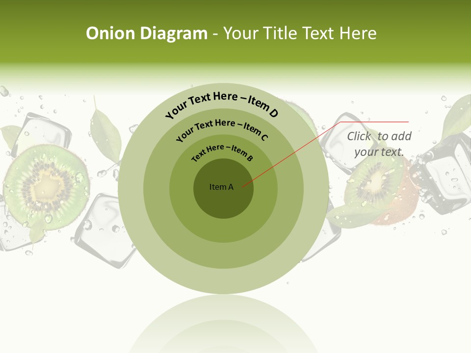 Freshness Object White PowerPoint Template