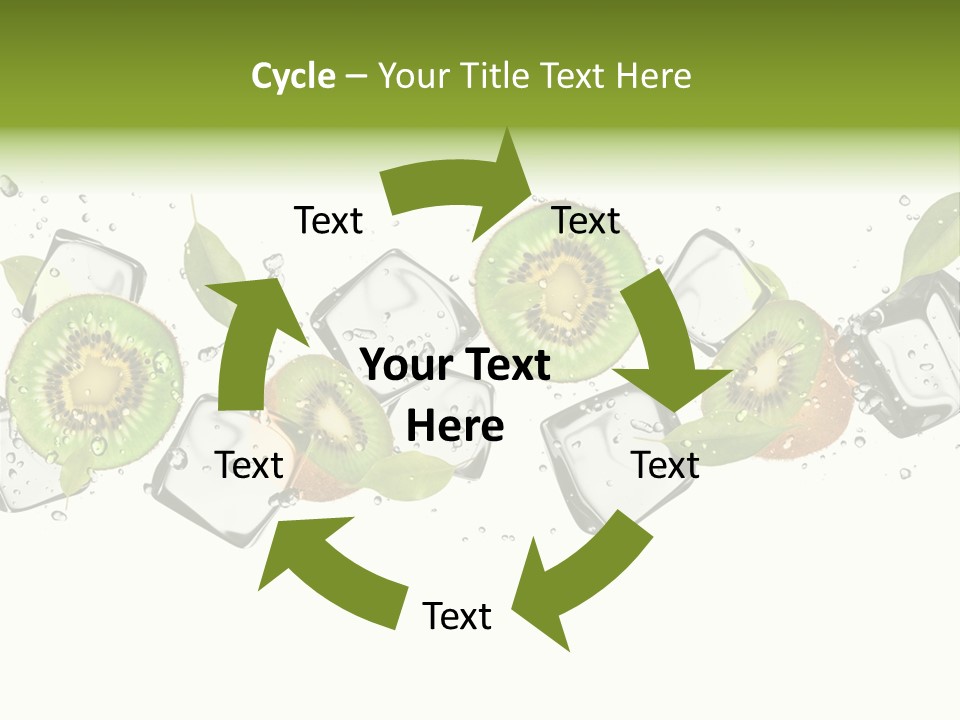 Freshness Object White PowerPoint Template