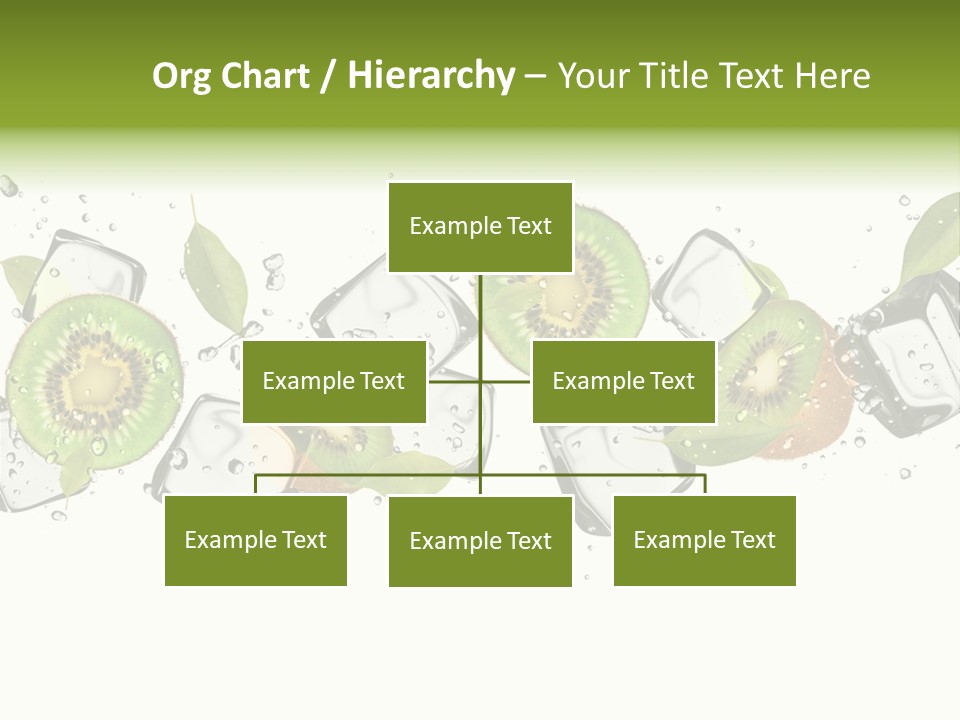 Freshness Object White PowerPoint Template