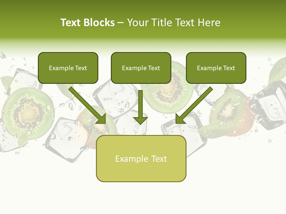 Freshness Object White PowerPoint Template
