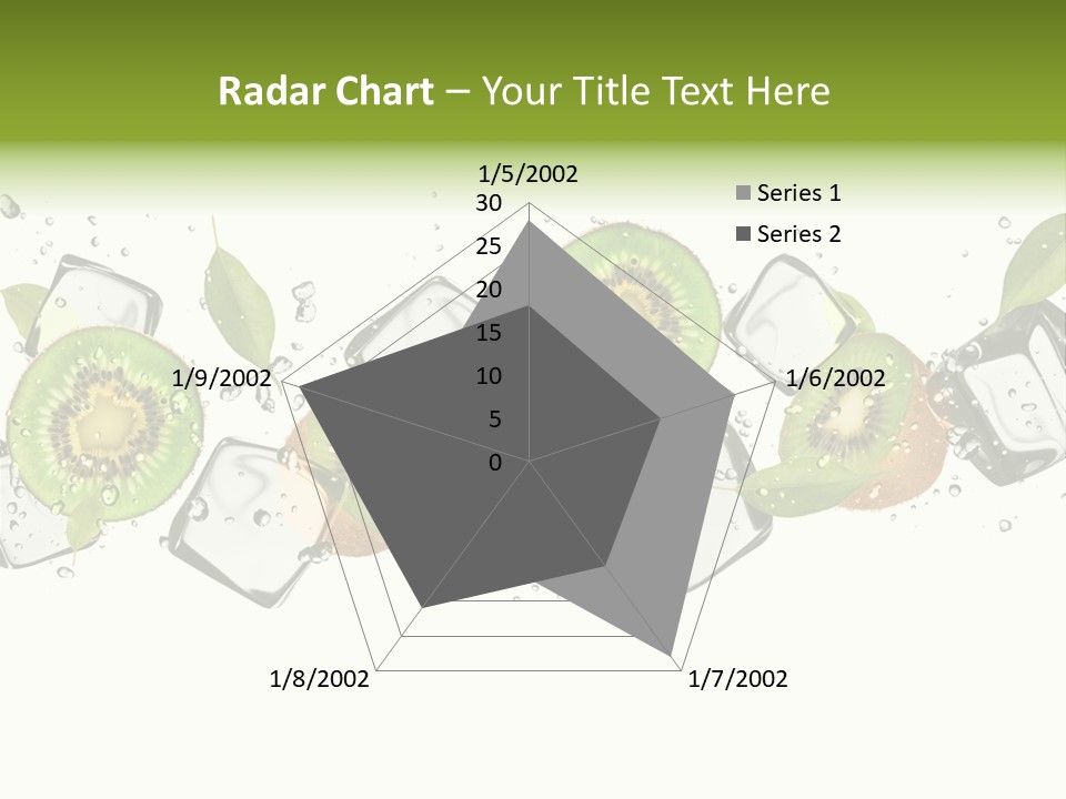 Freshness Object White PowerPoint Template