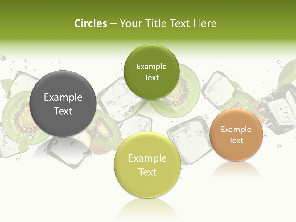 Freshness Object White PowerPoint Template