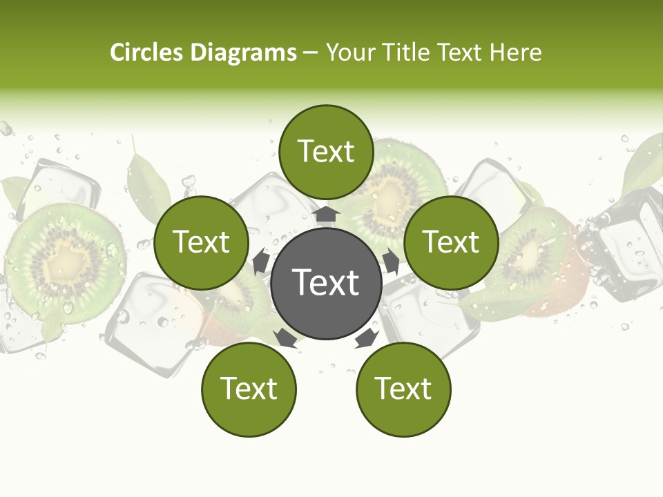 Freshness Object White PowerPoint Template