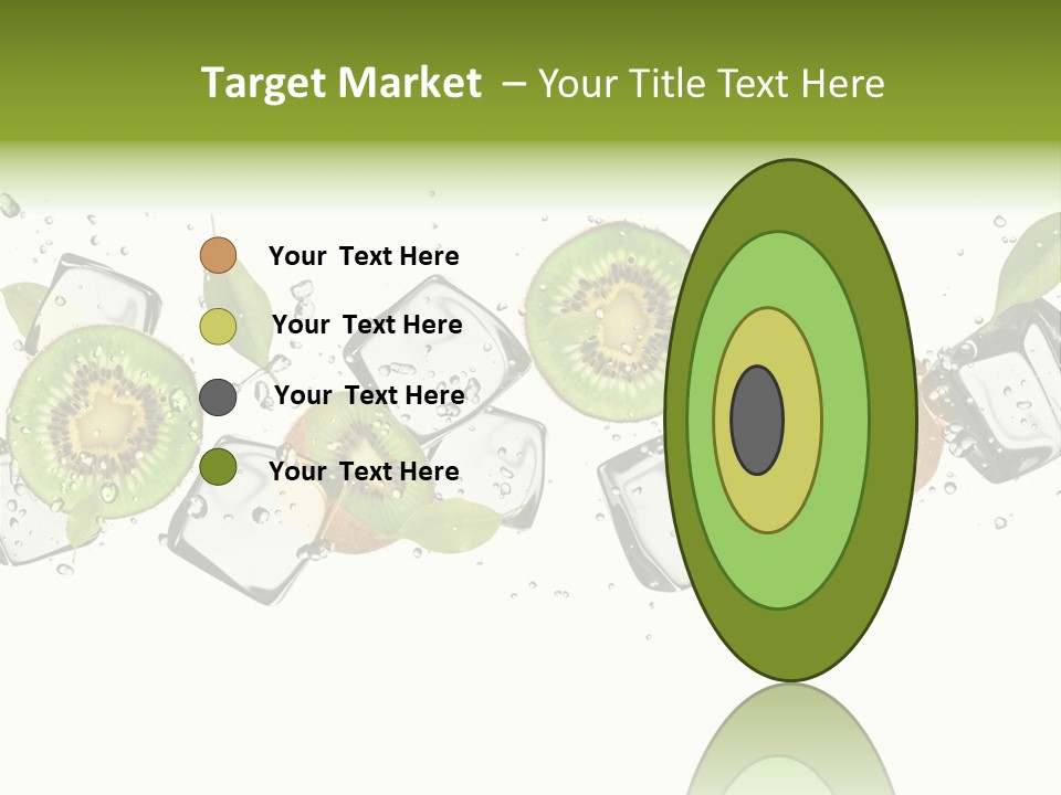 Freshness Object White PowerPoint Template