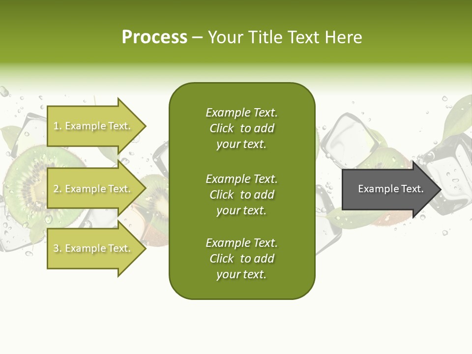 Freshness Object White PowerPoint Template