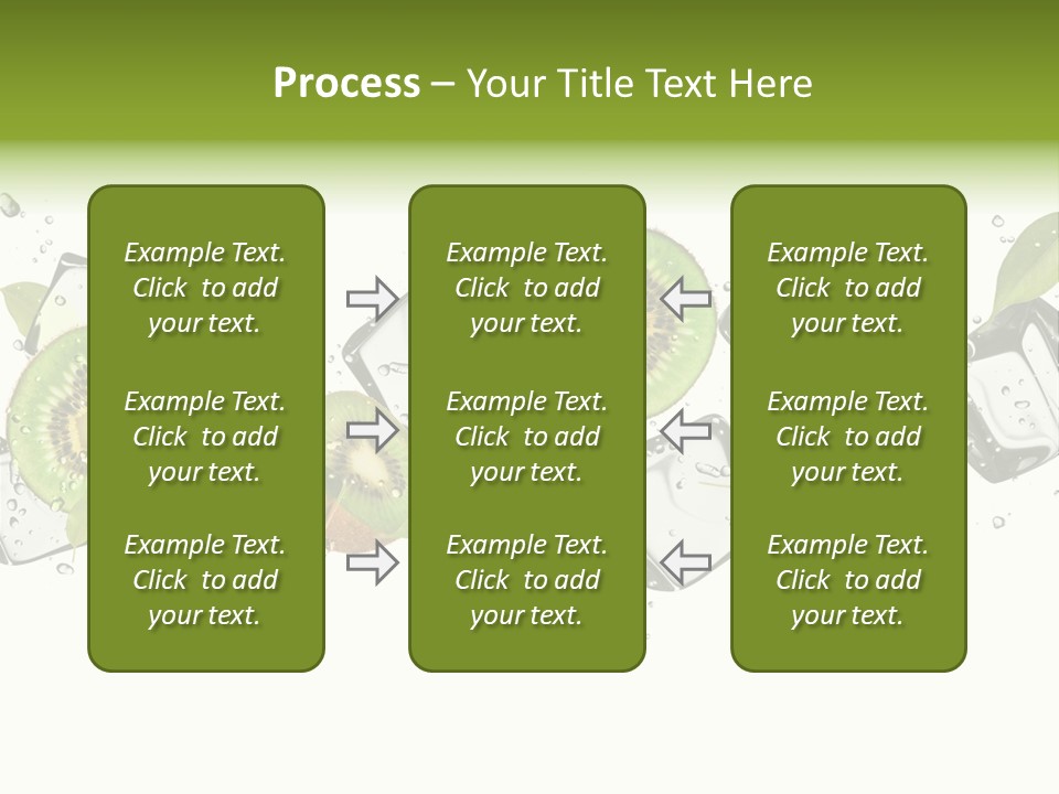 Freshness Object White PowerPoint Template