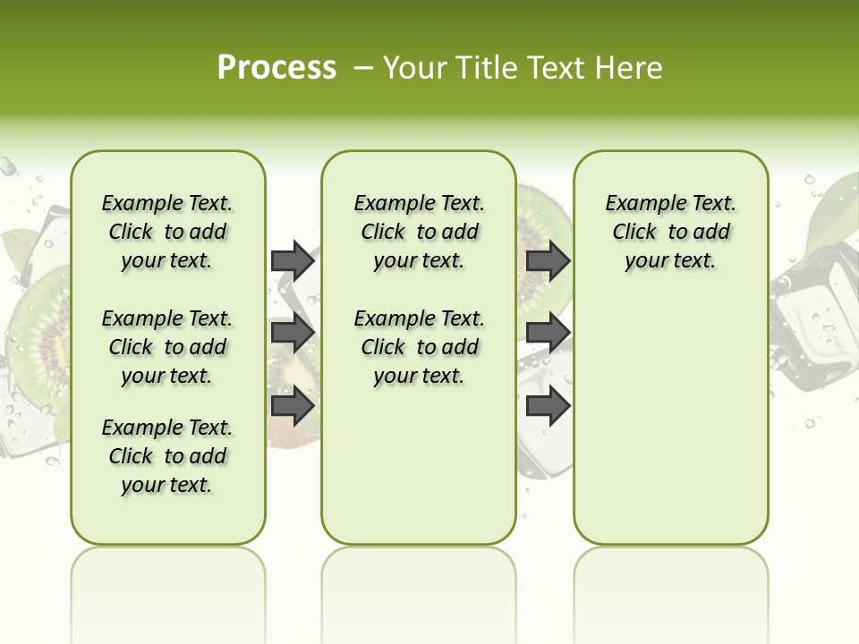 Freshness Object White PowerPoint Template