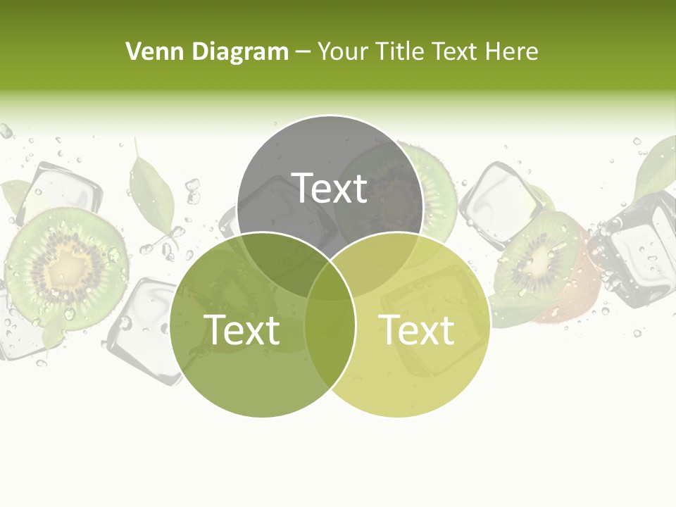 Freshness Object White PowerPoint Template