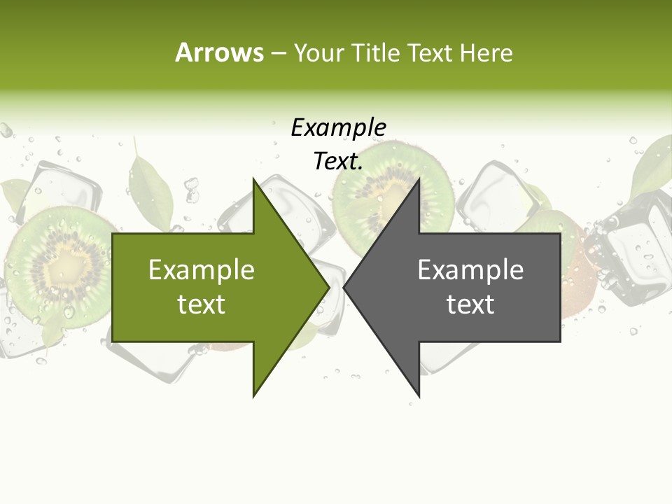 Freshness Object White PowerPoint Template