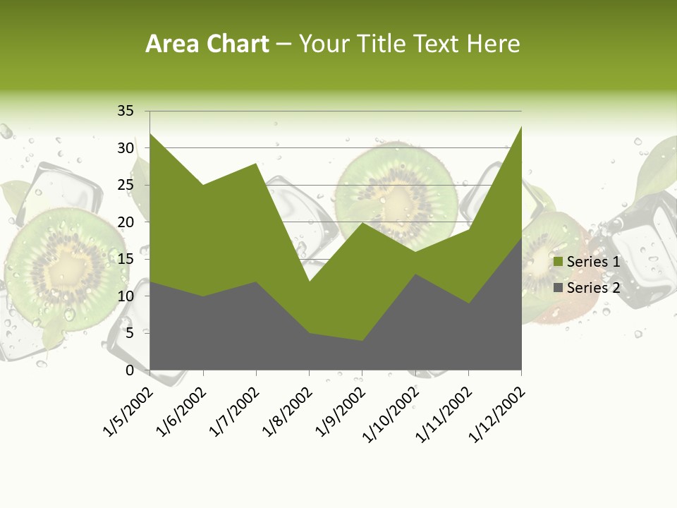 Freshness Object White PowerPoint Template