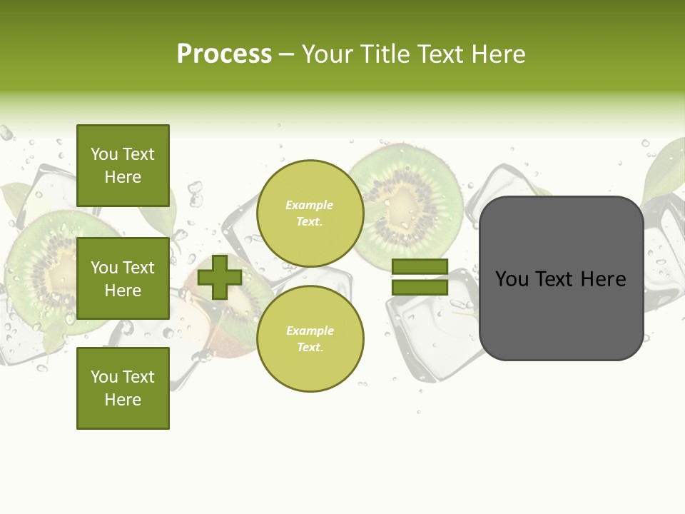 Freshness Object White PowerPoint Template
