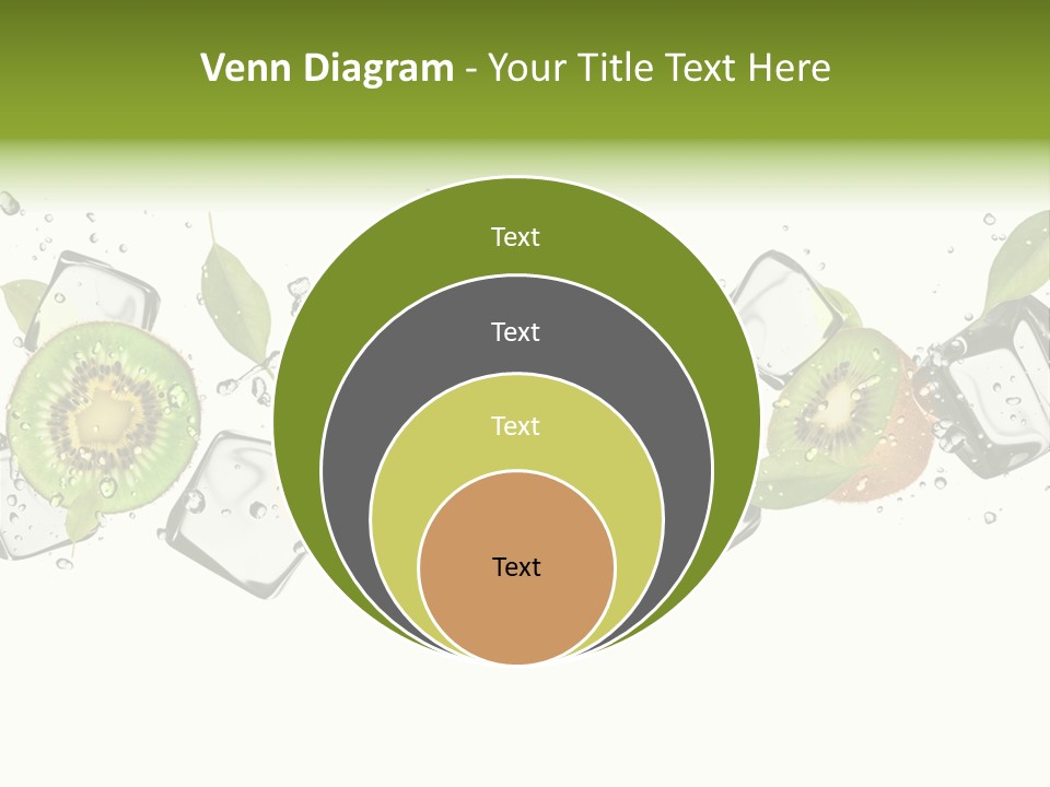 Freshness Object White PowerPoint Template