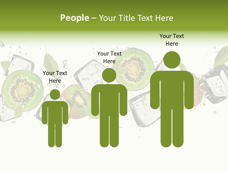 Freshness Object White PowerPoint Template