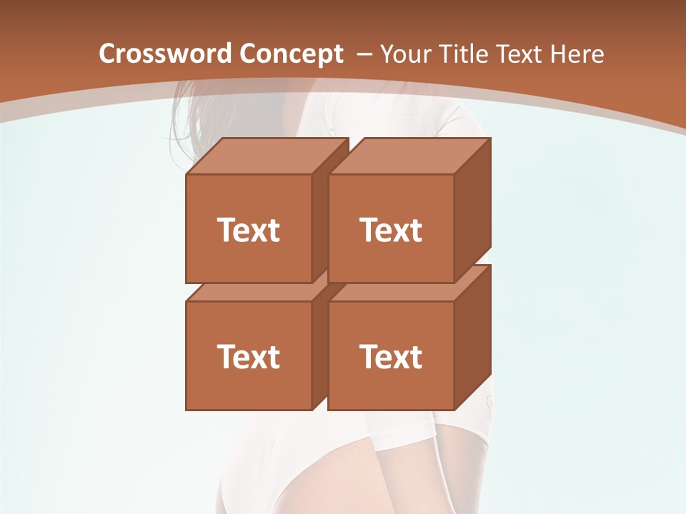 Skin Facing Away Slim PowerPoint Template