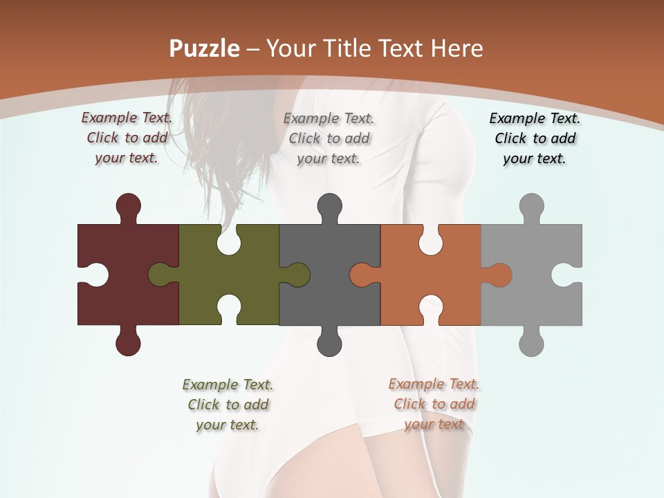 Skin Facing Away Slim PowerPoint Template