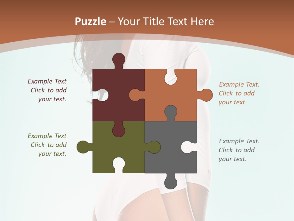 Skin Facing Away Slim PowerPoint Template