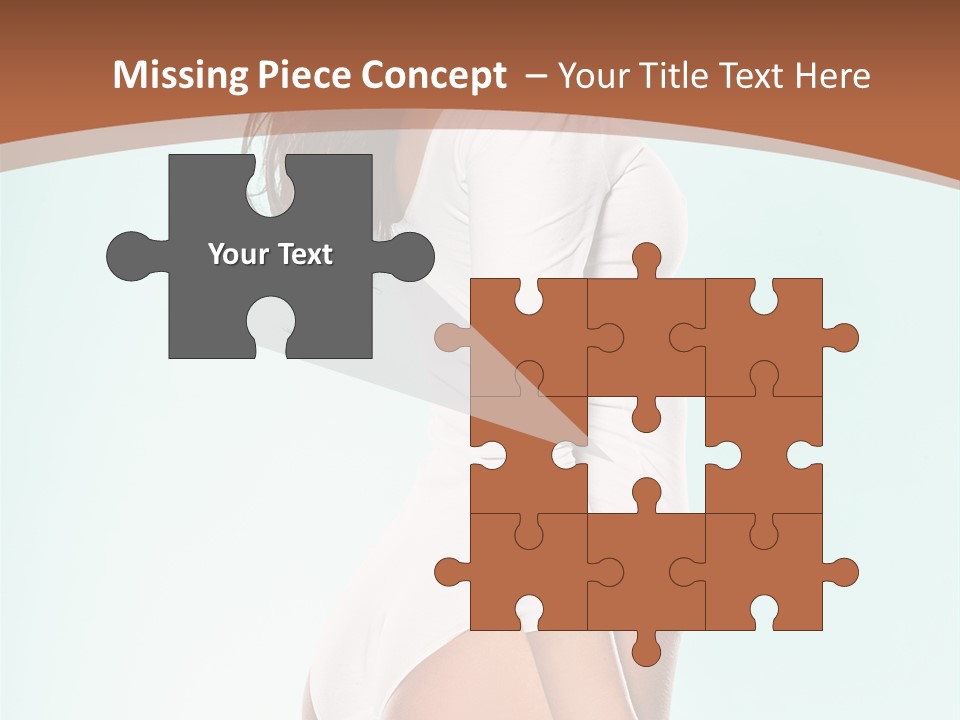 Skin Facing Away Slim PowerPoint Template