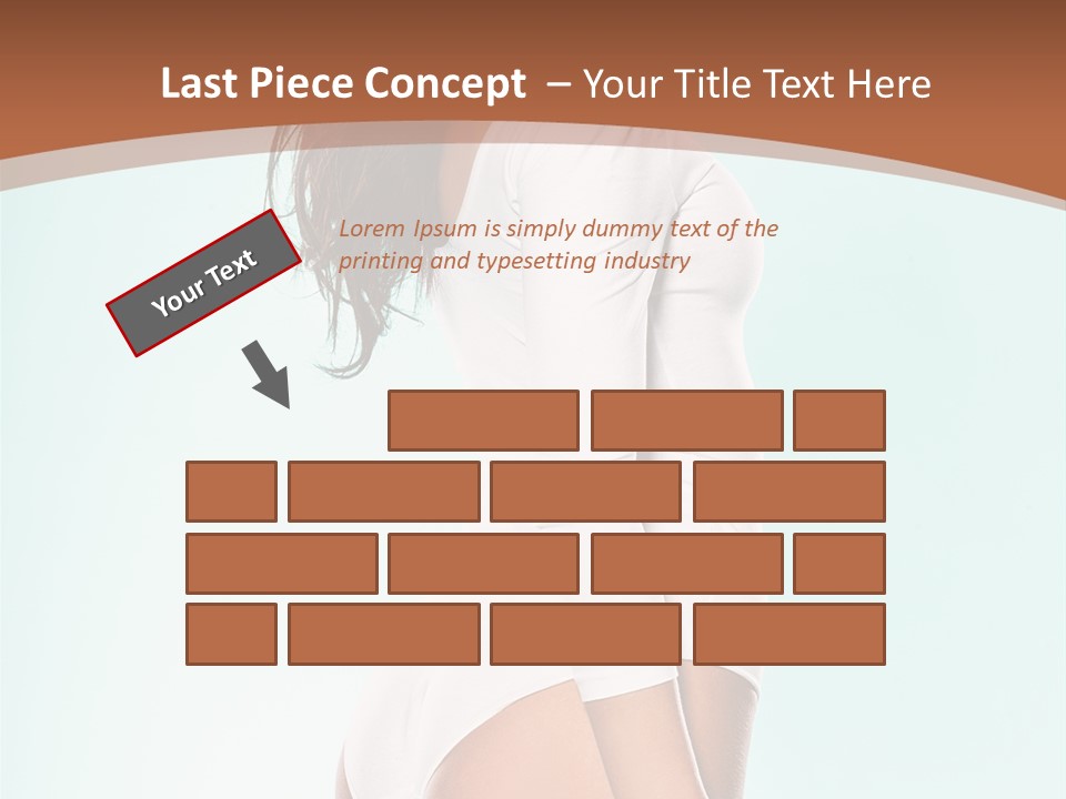 Skin Facing Away Slim PowerPoint Template