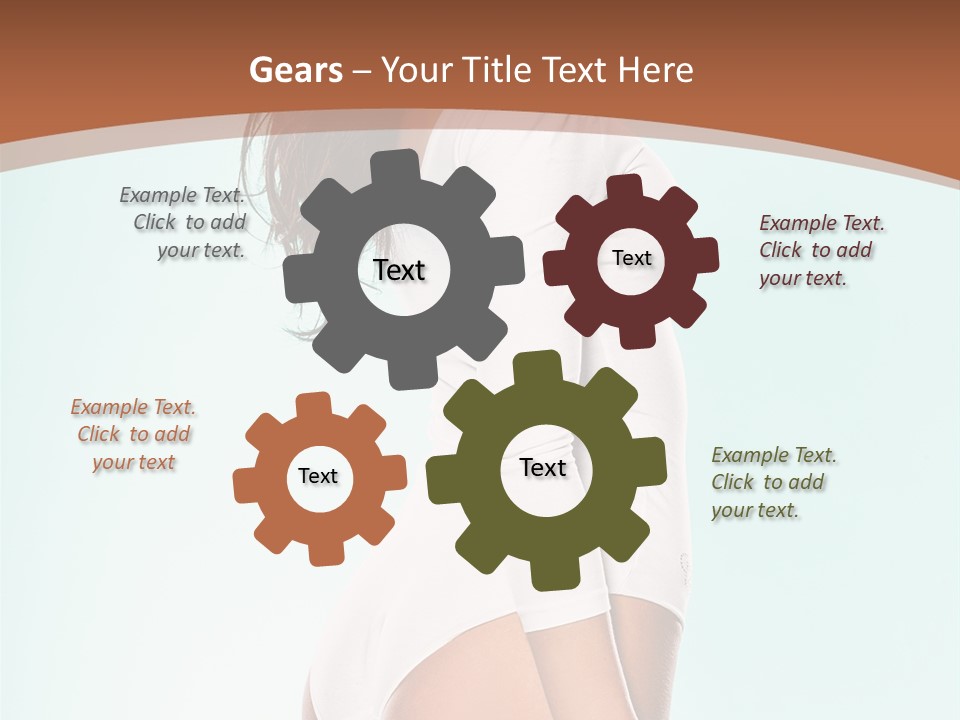 Skin Facing Away Slim PowerPoint Template