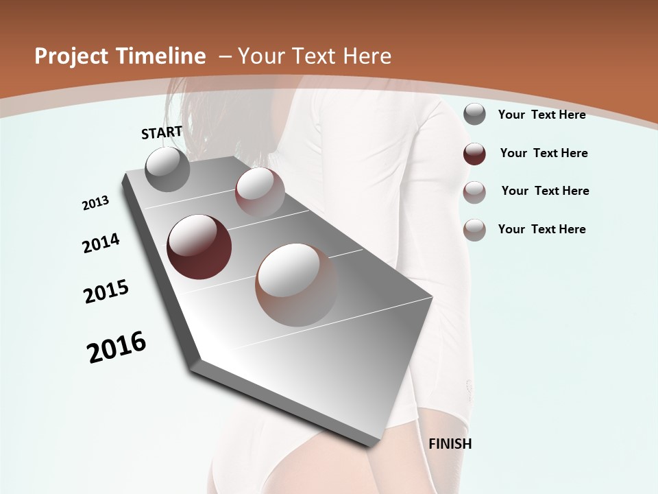 Skin Facing Away Slim PowerPoint Template