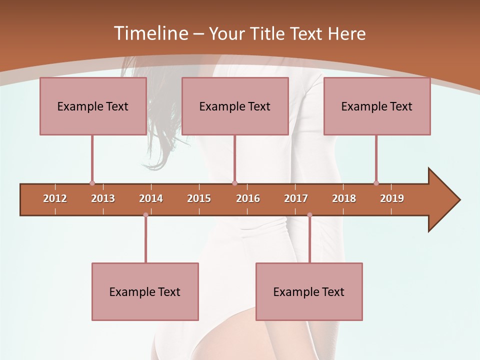 Skin Facing Away Slim PowerPoint Template