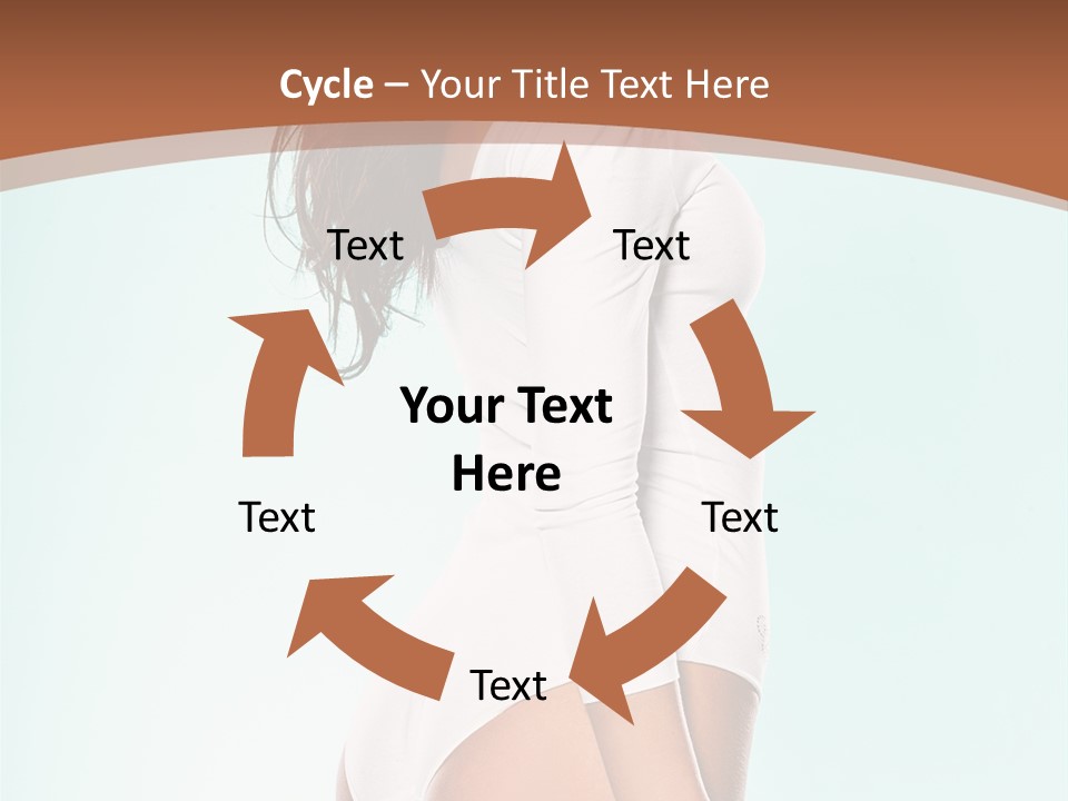 Skin Facing Away Slim PowerPoint Template