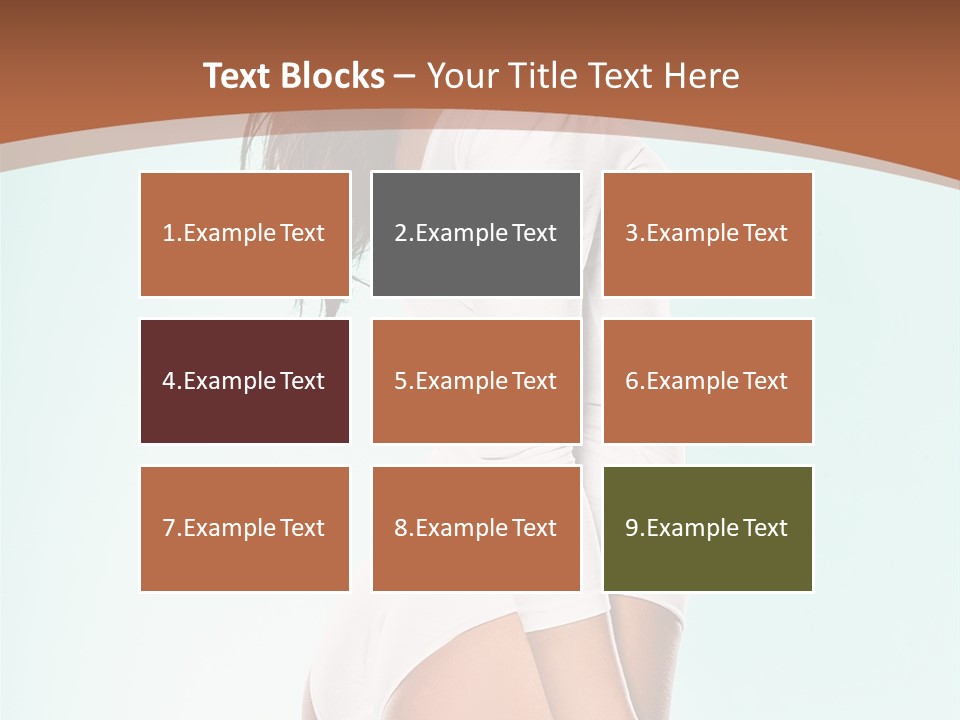 Skin Facing Away Slim PowerPoint Template