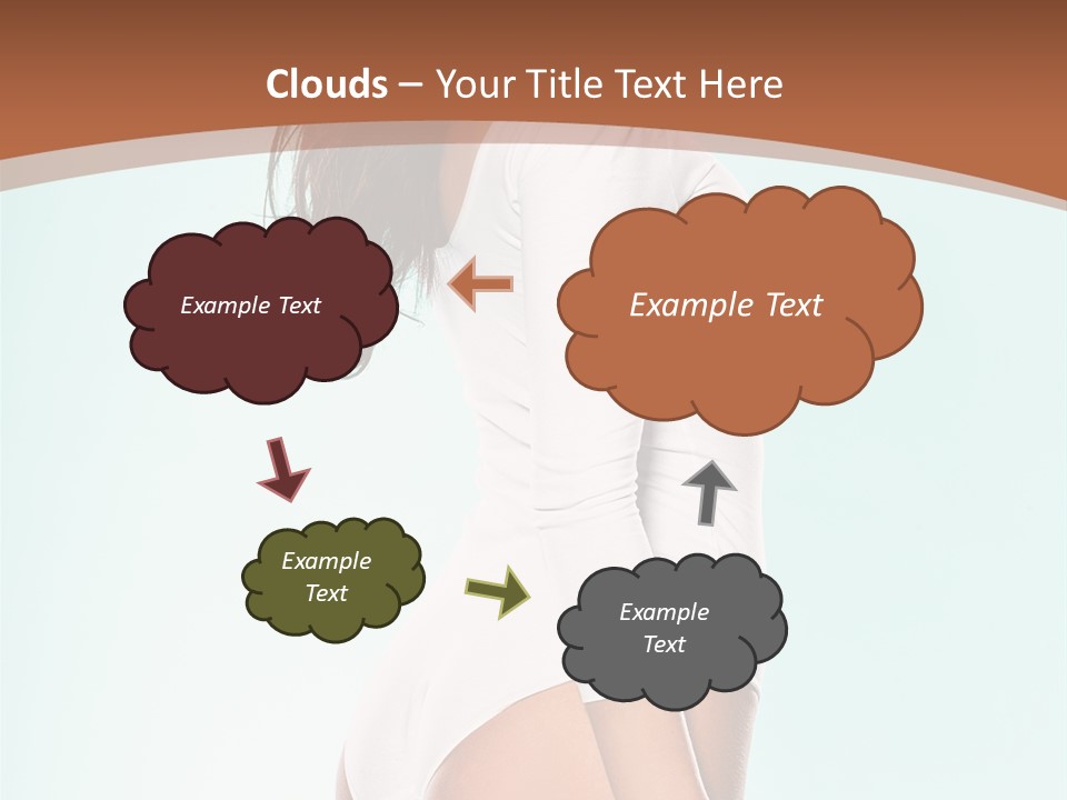 Skin Facing Away Slim PowerPoint Template
