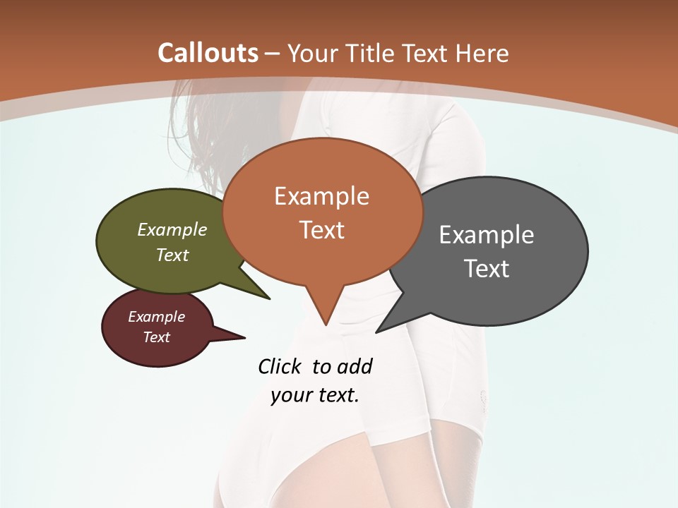 Skin Facing Away Slim PowerPoint Template