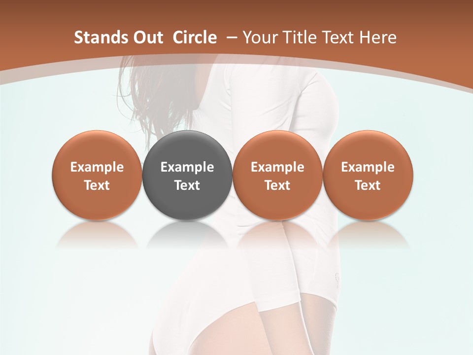 Skin Facing Away Slim PowerPoint Template