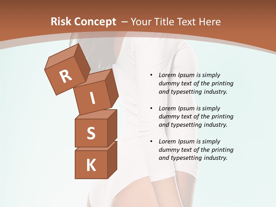 Skin Facing Away Slim PowerPoint Template