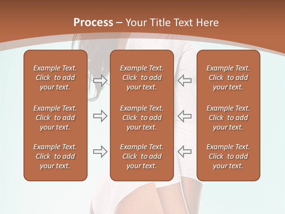 Skin Facing Away Slim PowerPoint Template
