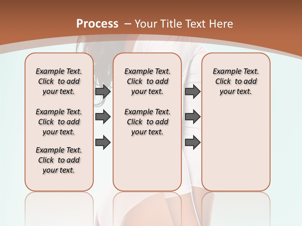 Skin Facing Away Slim PowerPoint Template