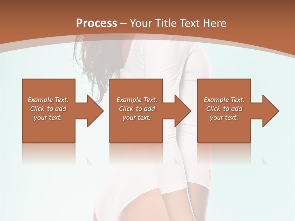 Skin Facing Away Slim PowerPoint Template