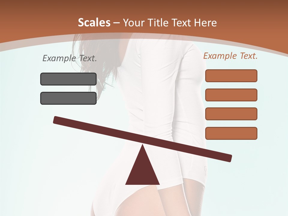 Skin Facing Away Slim PowerPoint Template