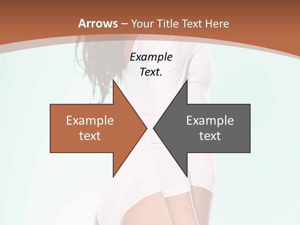 Skin Facing Away Slim PowerPoint Template