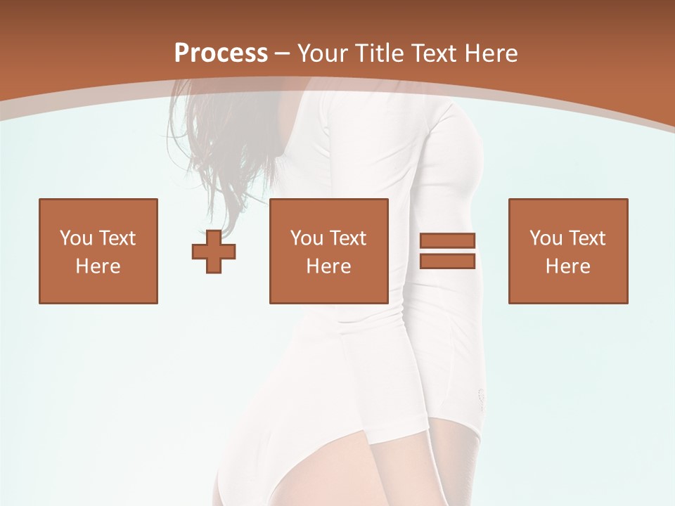 Skin Facing Away Slim PowerPoint Template