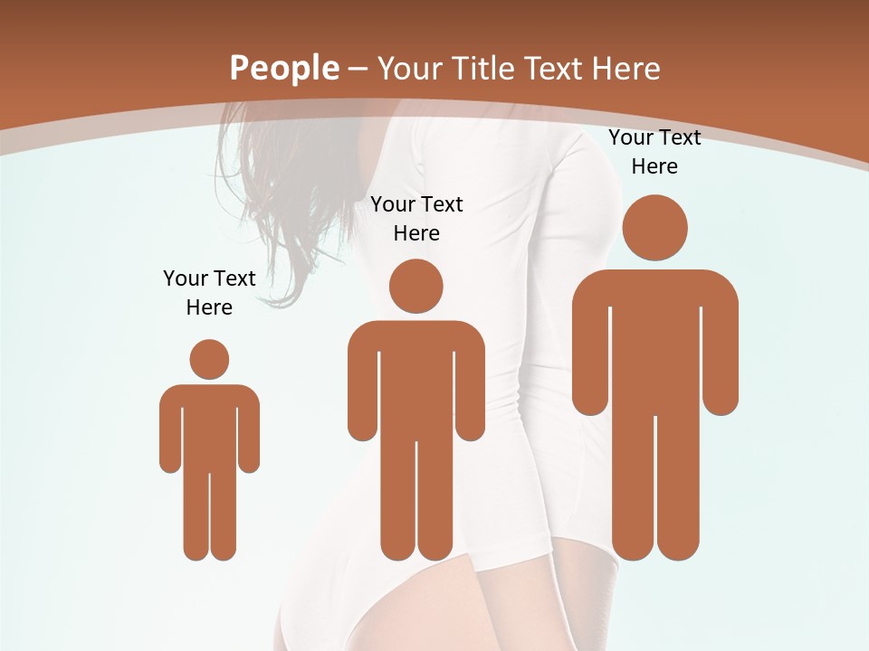 Skin Facing Away Slim PowerPoint Template