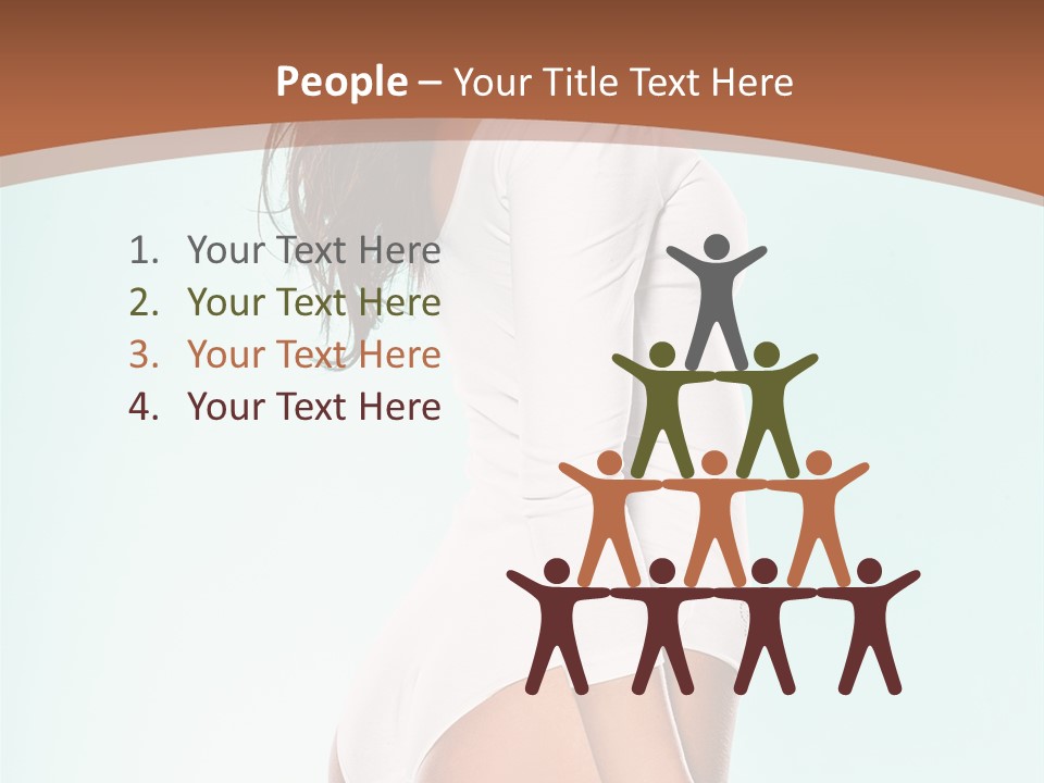 Skin Facing Away Slim PowerPoint Template