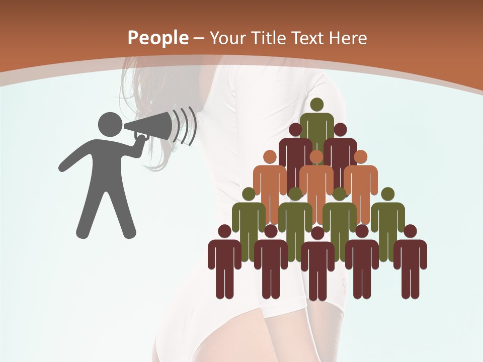 Skin Facing Away Slim PowerPoint Template