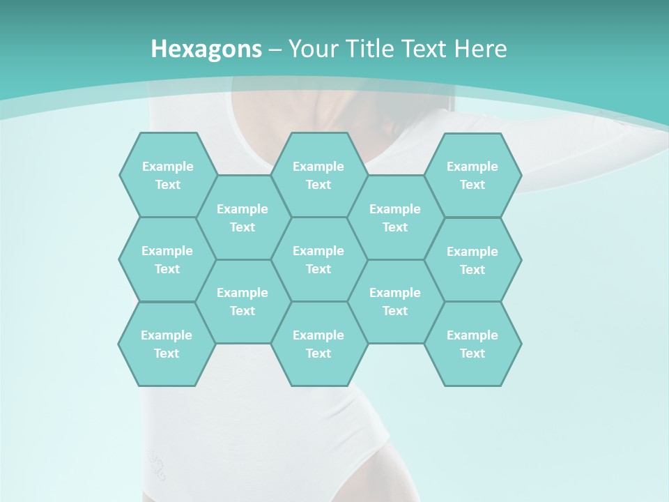 Arms Up Natural Breathe PowerPoint Template