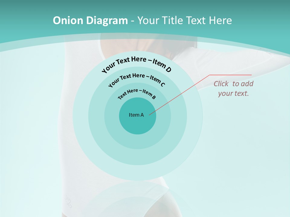 Arms Up Natural Breathe PowerPoint Template