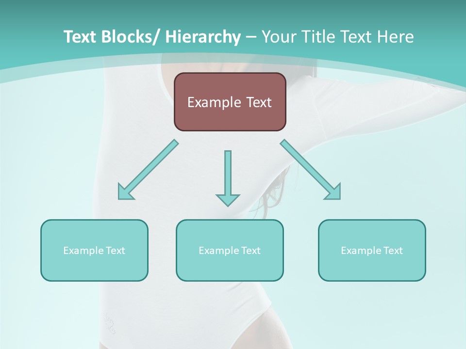 Arms Up Natural Breathe PowerPoint Template