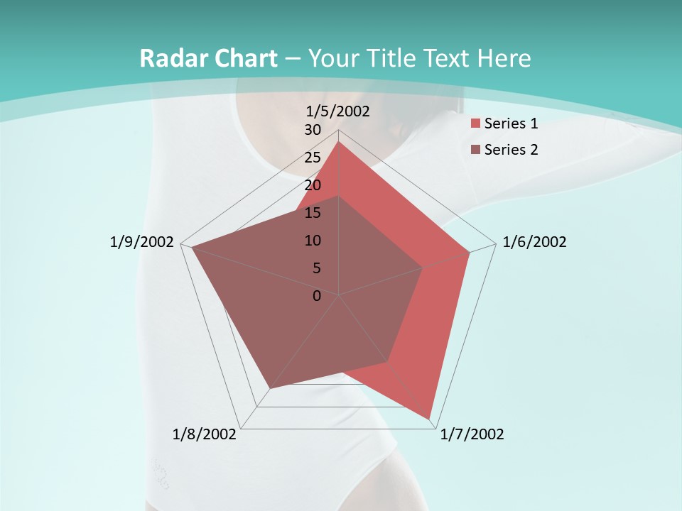 Arms Up Natural Breathe PowerPoint Template