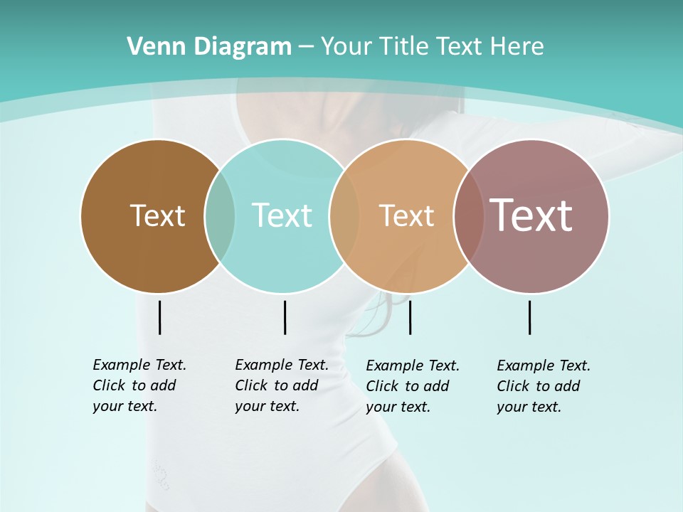 Arms Up Natural Breathe PowerPoint Template
