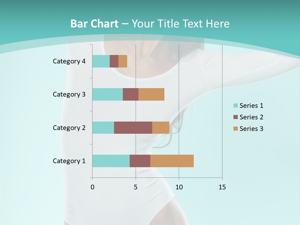 Arms Up Natural Breathe PowerPoint Template